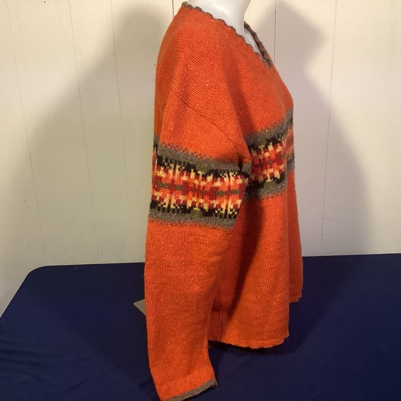Eddie Bauer vintage Wool Sweater Womens size Medium made in USA - Picture 3 of 9